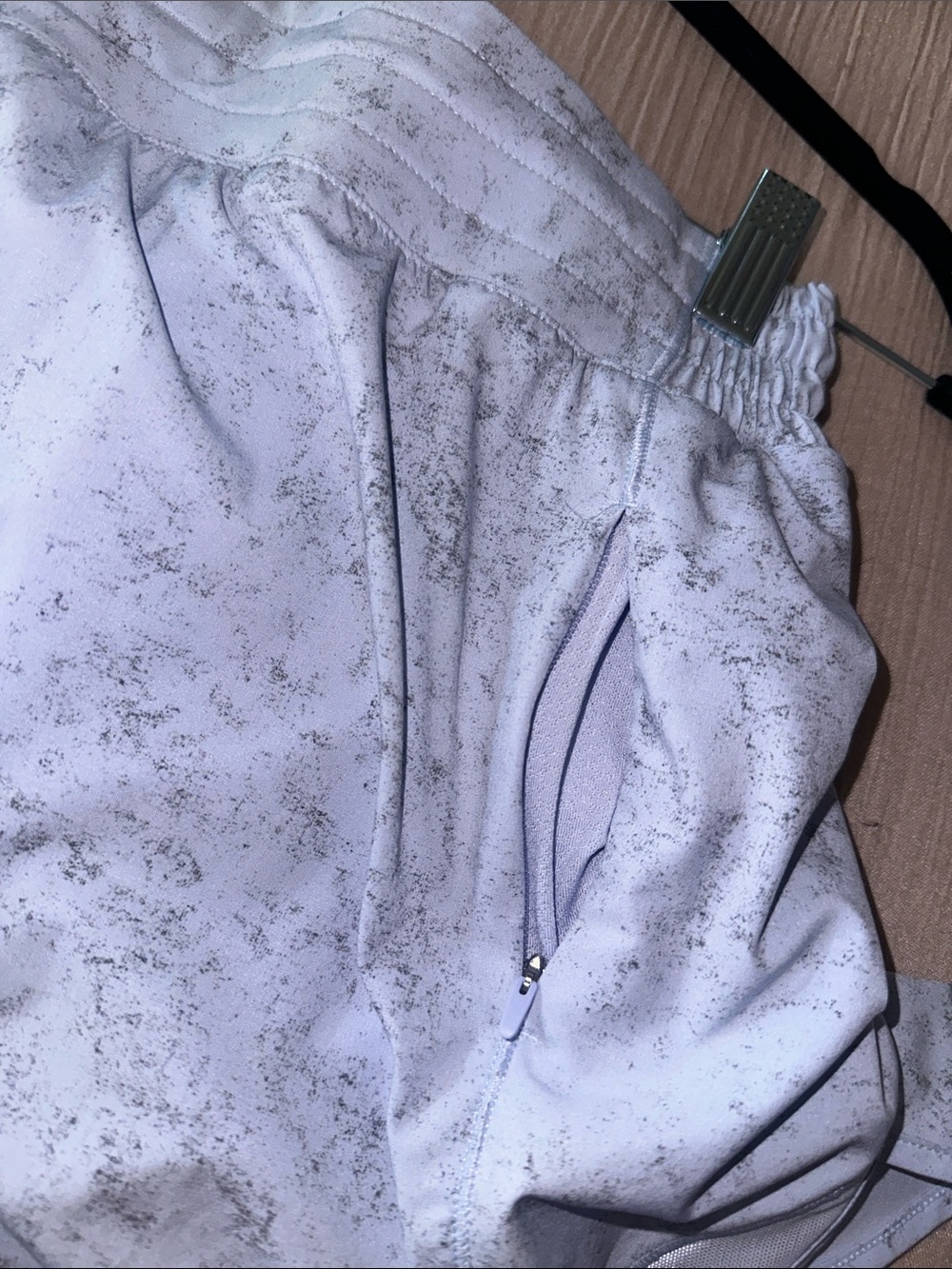 Lululemon Women's Light Gray Marble Athletic Skort - Picture 7 of 7
